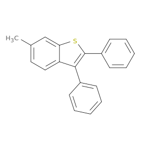 6-甲基-2,3-二苯基苯并[B]噻吩