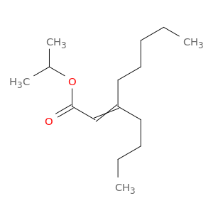 2-Octenoic acid, 3-butyl-, 1-methylethyl ester