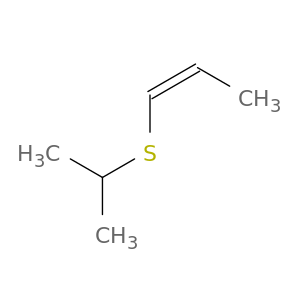 1-Propene, 1-[(1-methylethyl)thio]-, (Z)-