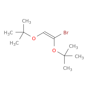 Propane, 2,2'-[[(1E)-1-bromo-1,2-ethenediyl]bis(oxy)]bis[2-methyl-