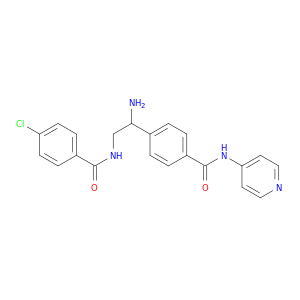 Benzamide, 4-[1-amino-2-[(4-chlorobenzoyl)amino]ethyl]-N-4-pyridinyl-