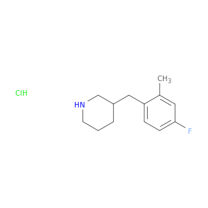 3-(4-Fluoro-2-methyl-benzyl)-piperidine hydrochloride