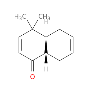 1(4H)-Naphthalenone, 4a,5,8,8a-tetrahydro-4,4-dimethyl-, cis-