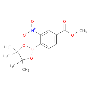 4-甲氧羰基-2-硝基苯硼酸频呢醇酯
