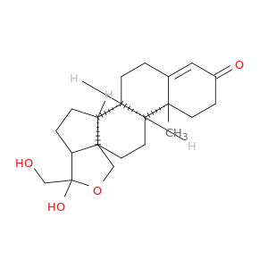 Pregn-4-en-3-one,18,20-epoxy-20,21-dihydroxy- (9CI)