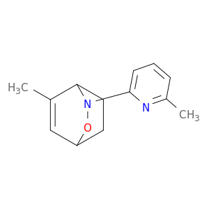 2-Oxa-3-azabicyclo[2.2.2]oct-5-ene, 5-methyl-3-(6-methyl-2-pyridinyl)-
