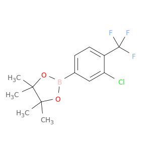 2-[3-氯-4-(三氟甲基)苯基]-4,4,5,5-四甲基-1,3,2-二氧硼杂环戊烷