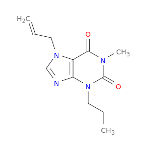 1H-Purine-2,6-dione, 3,7-dihydro-1-methyl-7-(2-propenyl)-3-propyl-