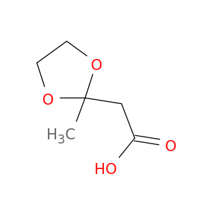 (2-甲基-1,3-二氧戊环-2-基)乙酸