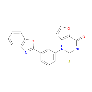 N-[(3-BENZO[D]OXAZOL-2-YLPHENYL)THIOCARBAMOYL]FURAN-2-CARBOXAMIDE