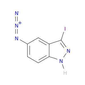 5-Azido-3-iodo-1H-indazole