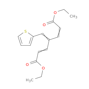 2,5-Heptadienedioic acid, 4-(2-thienylmethylene)-, diethyl ester