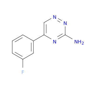 5-(3-Fluorophenyl)-1,2,4-triazin-3-amine