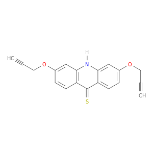 9(10H)-Acridinethione, 3,6-bis(2-propynyloxy)-