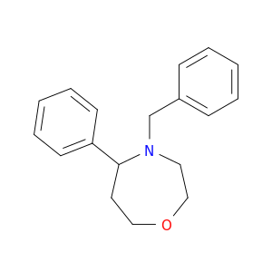 4-苄基-5-苯基-1,4-氧杂氮杂环庚烷