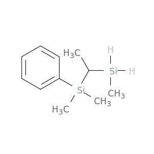 Silane, dimethyl[1-(methylsilyl)ethyl]phenyl-