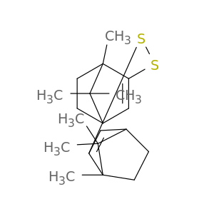 Disulfide, bis(1,7,7-trimethylbicyclo[2.2.1]hept-2-en-2-yl)
