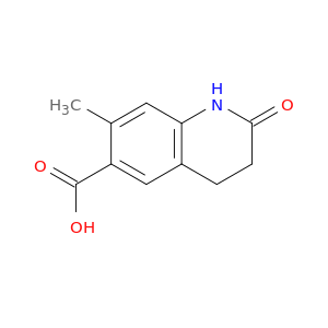 6-Quinolinecarboxylic acid, 1,2,3,4-tetrahydro-7-methyl-2-oxo-