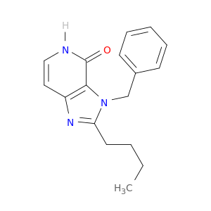 4H-Imidazo[4,5-c]pyridin-4-one, 2-butyl-3,5-dihydro-3-(phenylmethyl)-