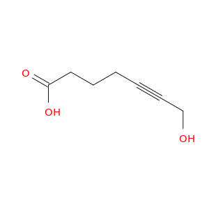 5-Heptynoic acid, 7-hydroxy-