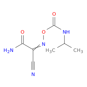 Acetamide, 2-cyano-2-[[[[(1-methylethyl)amino]carbonyl]oxy]imino]-
