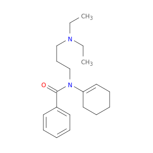 Benzamide, N-1-cyclohexen-1-yl-N-[3-(diethylamino)propyl]-