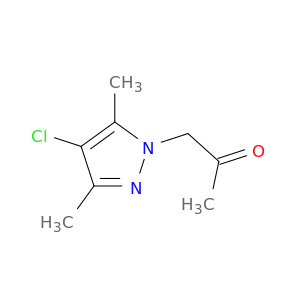1-(4-Chloro-3,5-dimethyl-1H-pyrazol-1-yl)propan-2-one