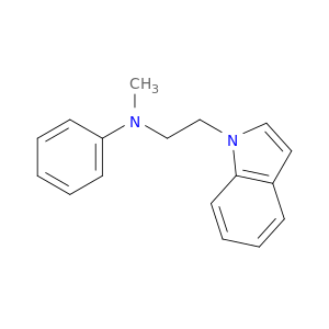 1H-Indole-1-ethanamine,N-methyl-N-phenyl-