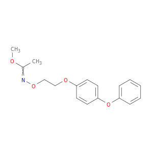 Ethanimidic acid, N-[2-(4-phenoxyphenoxy)ethoxy]-, methyl ester
