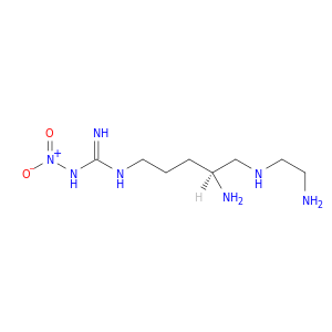 Guanidine, N-[(4S)-4-amino-5-[(2-aminoethyl)amino]pentyl]-N'-nitro-