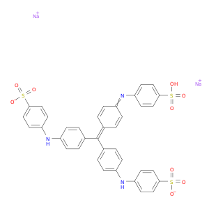 苯磺酸,4,4'-[[4-[(4-硫苯基)氨基]-2,5-环己二烯-1-ylidene]亚甲基]双(4,1-亚苯基咪啶)]双-,钠盐(1：2)