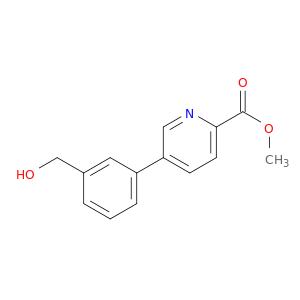 5-(3-HYDROXYMETHYLPHENYL)PYRIDINE-2-CARBOXYLIC ACID METHYL ESTER