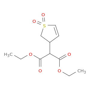 Propanedioic acid, (2,3-dihydro-1,1-dioxido-3-thienyl)-, diethyl ester