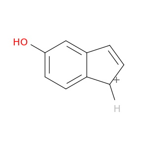 Indenylium, 5-hydroxy-