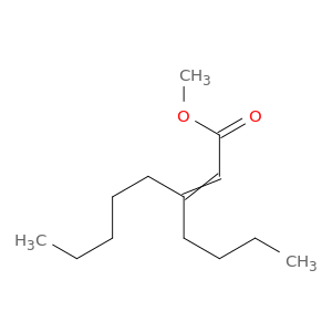 2-Octenoic acid, 3-butyl-, methyl ester