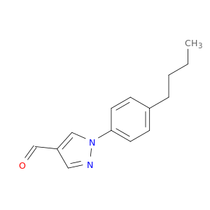 1-(4-Butylphenyl)-1H-pyrazole-4-carbaldehyde