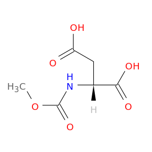 D-Aspartic acid, N-(methoxycarbonyl)-