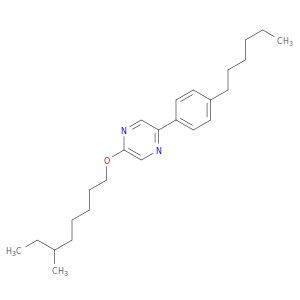 Pyrazine, 2-(4-hexylphenyl)-5-[(6-methyloctyl)oxy]-