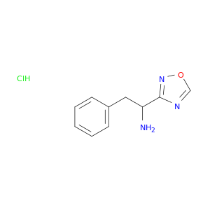 1-(1,2,4-Oxadiazol-3-yl)-2-phenylethan-1-amine hydrochloride