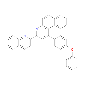 Benzo[f]quinoline, 1-(4-phenoxyphenyl)-3-(2-quinolinyl)-