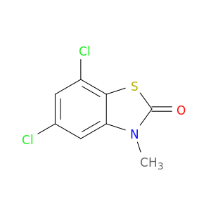 2(3H)-Benzothiazolone, 5,7-dichloro-3-methyl-