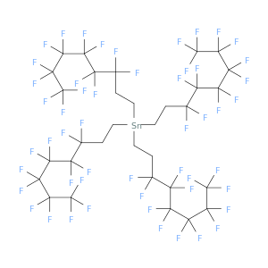 Stannane, tetrakis(3,3,4,4,5,5,6,6,7,7,8,8,8-tridecafluorooctyl)-