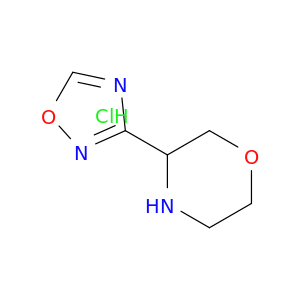 3-(1,2,4-oxadiazol-3-yl)morpholine hydrochloride