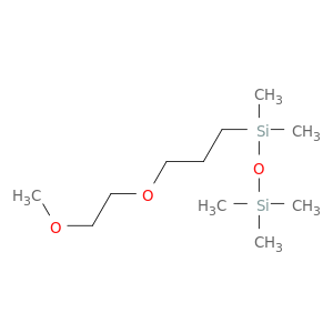 Disiloxane, [3-(2-methoxyethoxy)propyl]pentamethyl-
