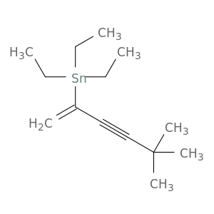 Stannane, (4,4-dimethyl-1-methylene-2-pentynyl)triethyl-
