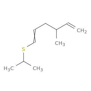 1,5-Hexadiene, 4-methyl-1-[(1-methylethyl)thio]-