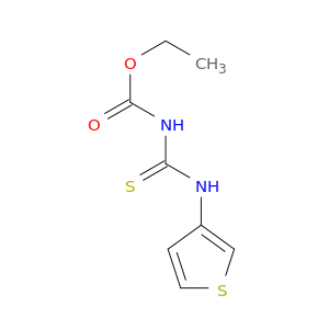 ethyl N-(thiophen-3-ylthiocarbamoyl)carbamate