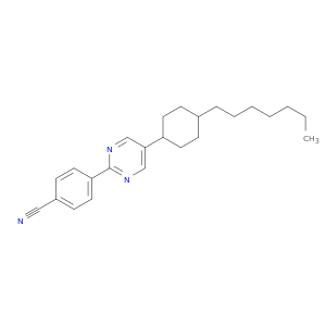 Benzonitrile, 4-[5-(4-heptylcyclohexyl)-2-pyrimidinyl]-