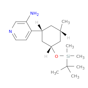 REL-4-[(1R,3S,5S)-3-[[(1,1-二甲基乙基)二甲基甲硅烷基]氧基]-5