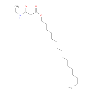 Propanoic acid, 3-(ethylamino)-3-oxo-, hexadecyl ester
